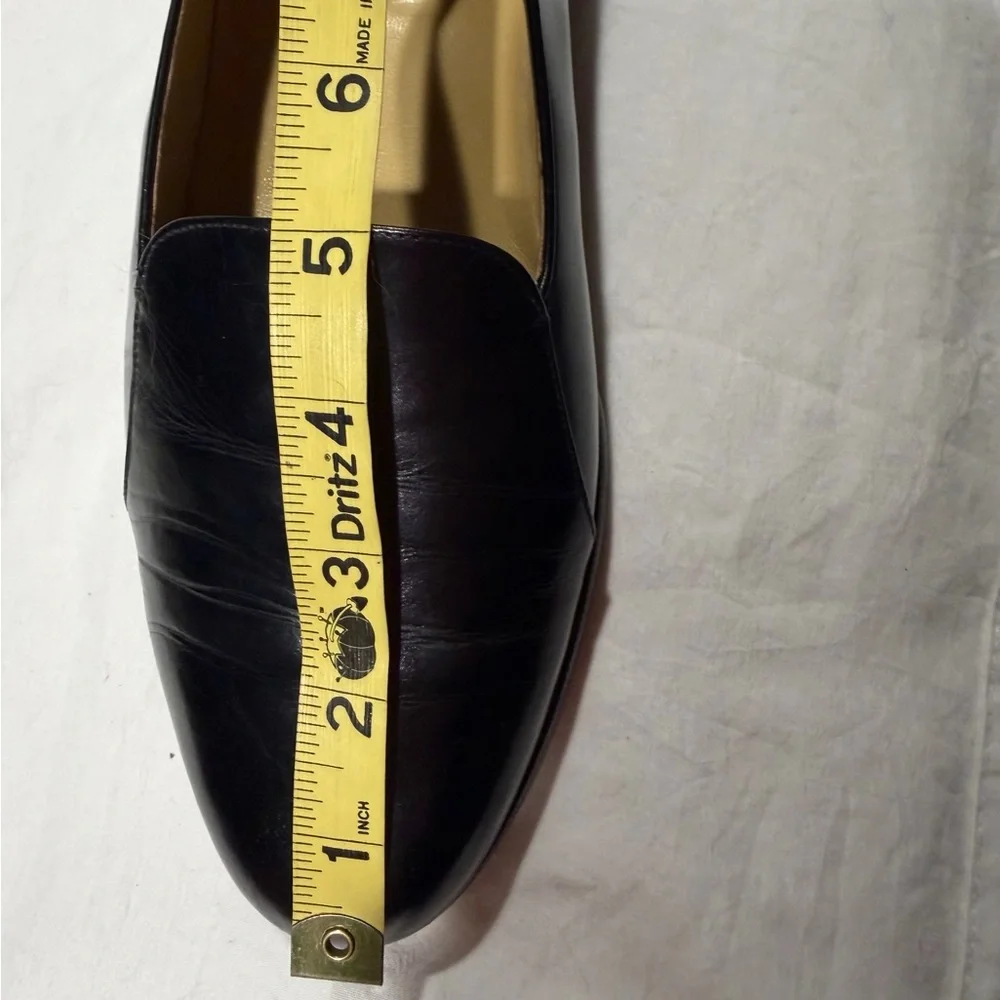Mezlan Men's Dressy Black Slip On Leather Loafer Shoes Size 10 M